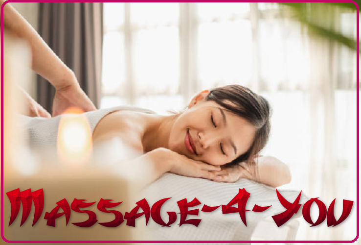 Picture of woman receiving back massage at Massage 4 You  Massage Louisville Kentucky call 502-398-5022